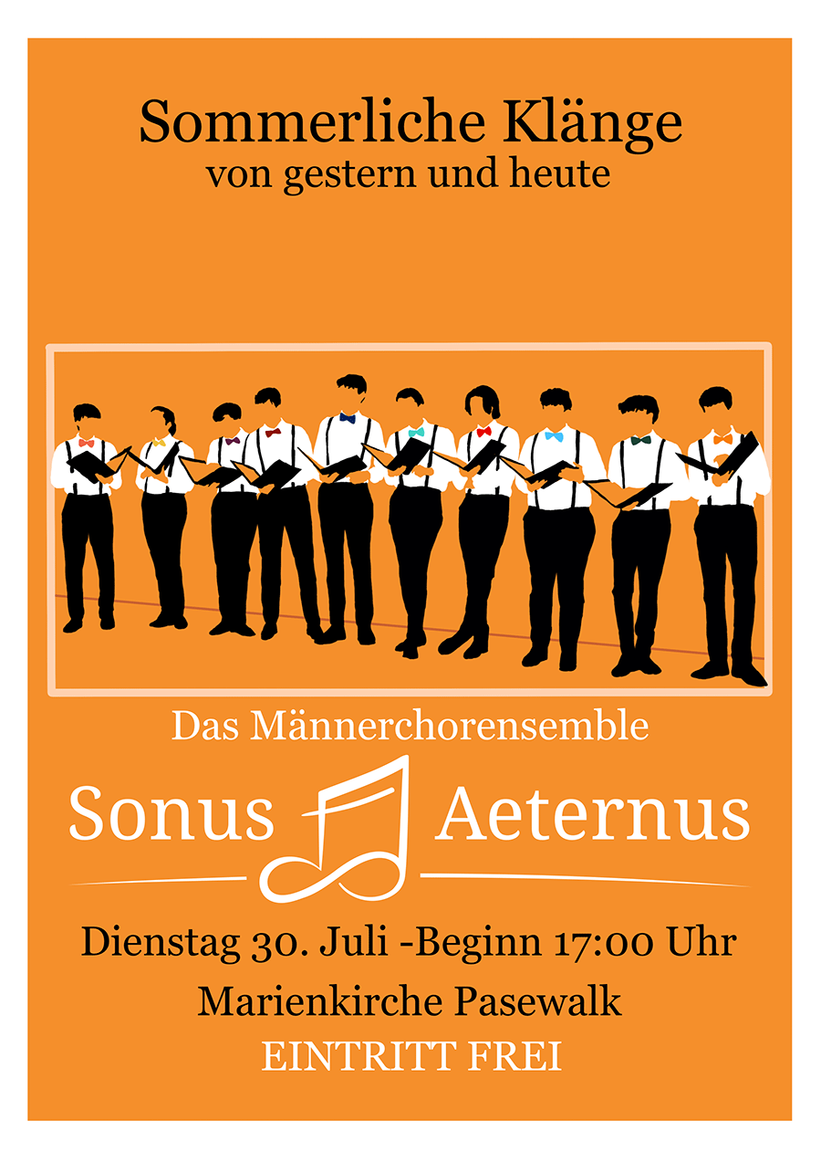 Bild für Konzert des Männerchores „SONUS AETERNUS“