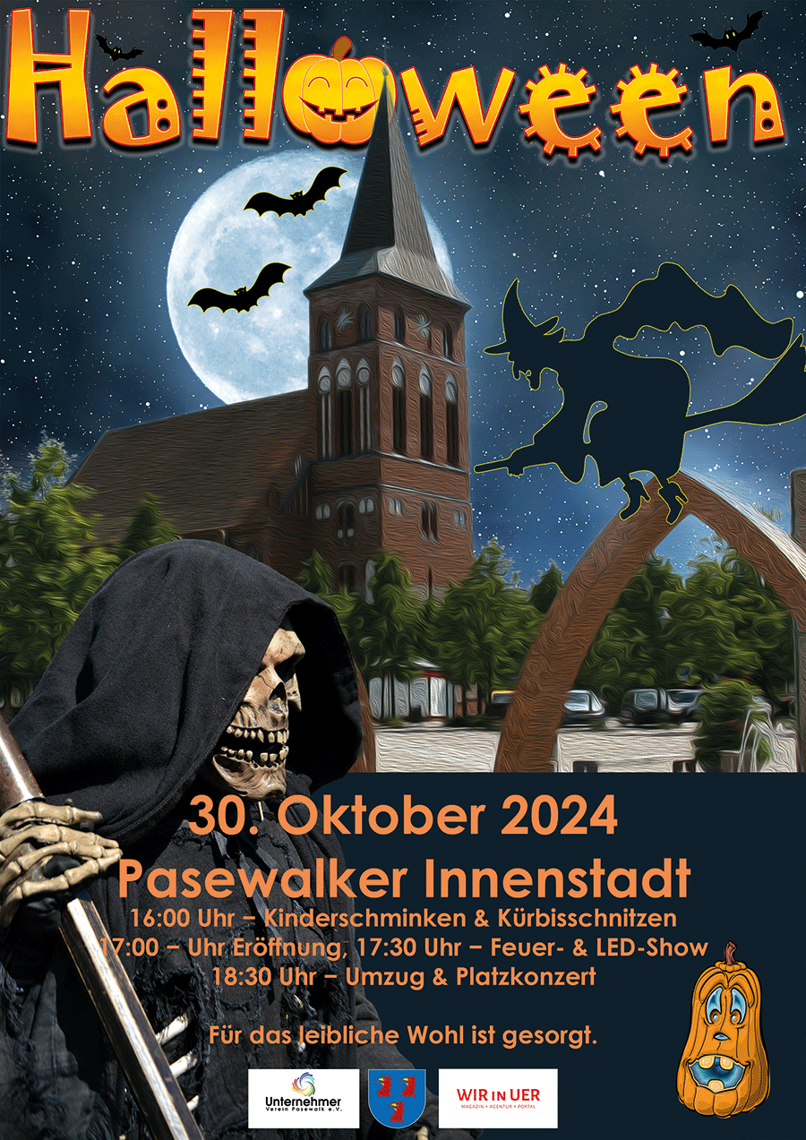 Bild für Halloween in Pasewalk