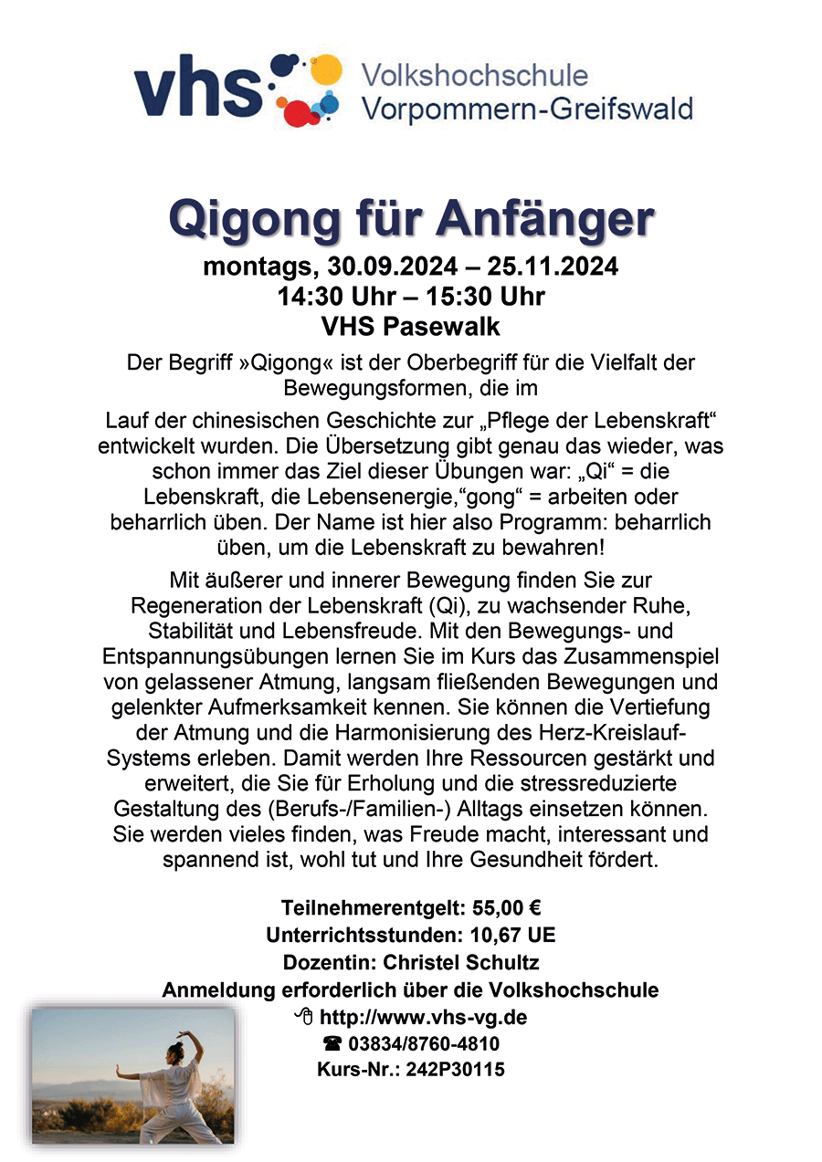 Bild für Qigong für Anfänger